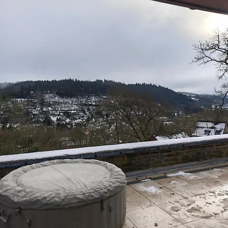 펜션 Wohlfuehloase Haus Talblick Mit Whirlpool Kamin Aussicht 10 Personen