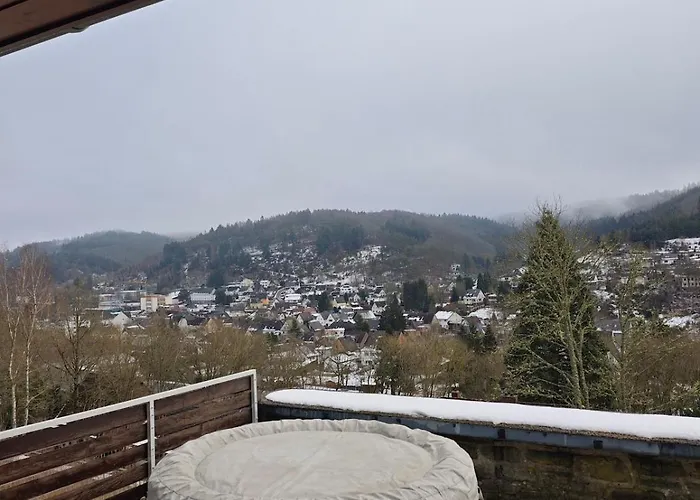 Сasa de vacaciones Wohlfühloase Haus Talblick Mit Whirlpool Kamin Aussicht 10 Personen