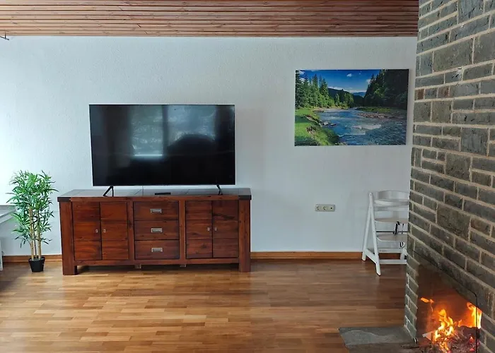 Wohlfuehloase Haus Talblick Mit Whirlpool Kamin Aussicht 10 Personen Schleiden